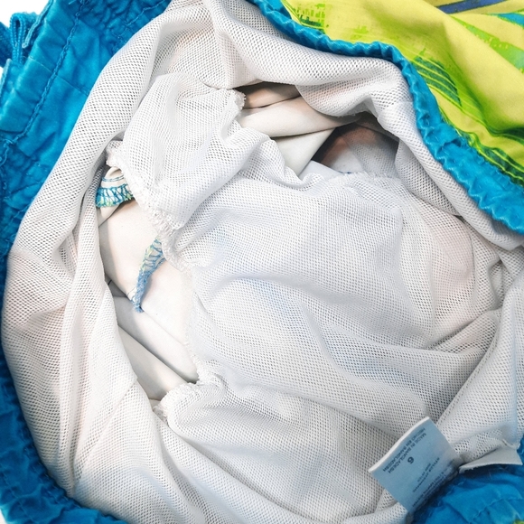 Maui and Sons Neon Yellow and Blue Swim Trunks Sz 6 Boys- Make Offer❣️ - Picture 6 of 12